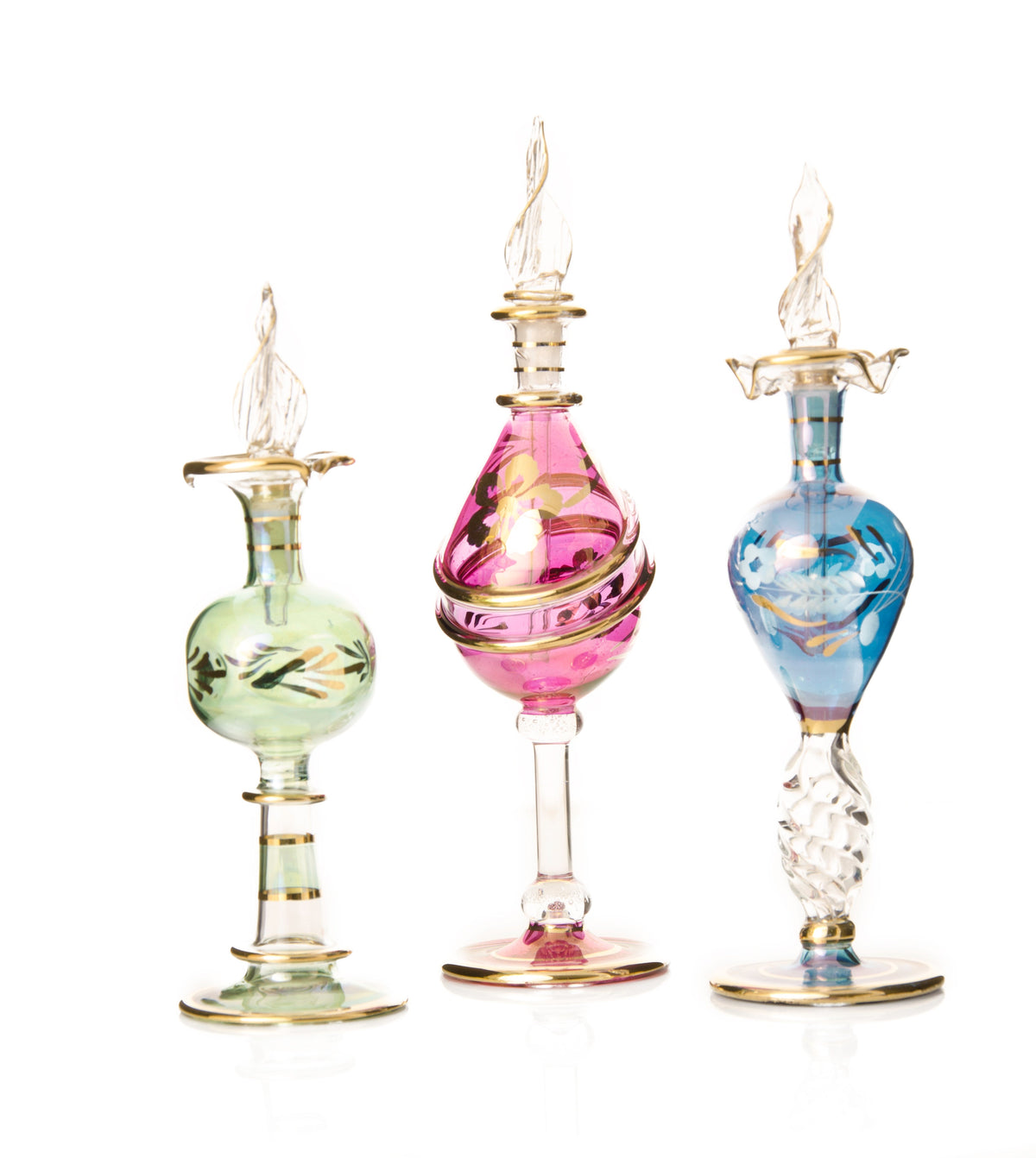 Tamara Berry Column Egyptian glass perfume bottle, Model 46 — second view