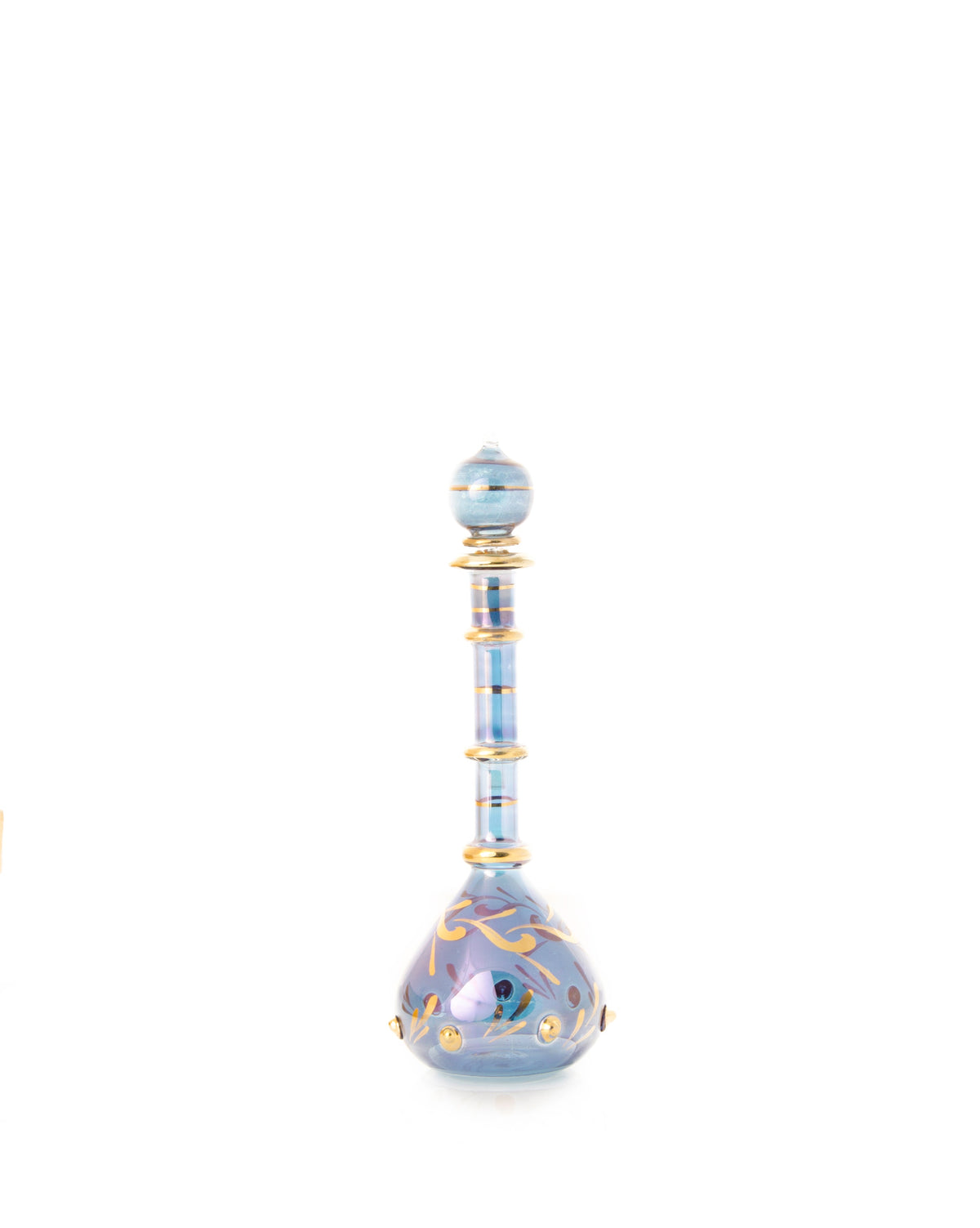 Ibriq Pitcher Decanter — hand-blown Egyptian glass decor, Model 89, wholesale from Cairo