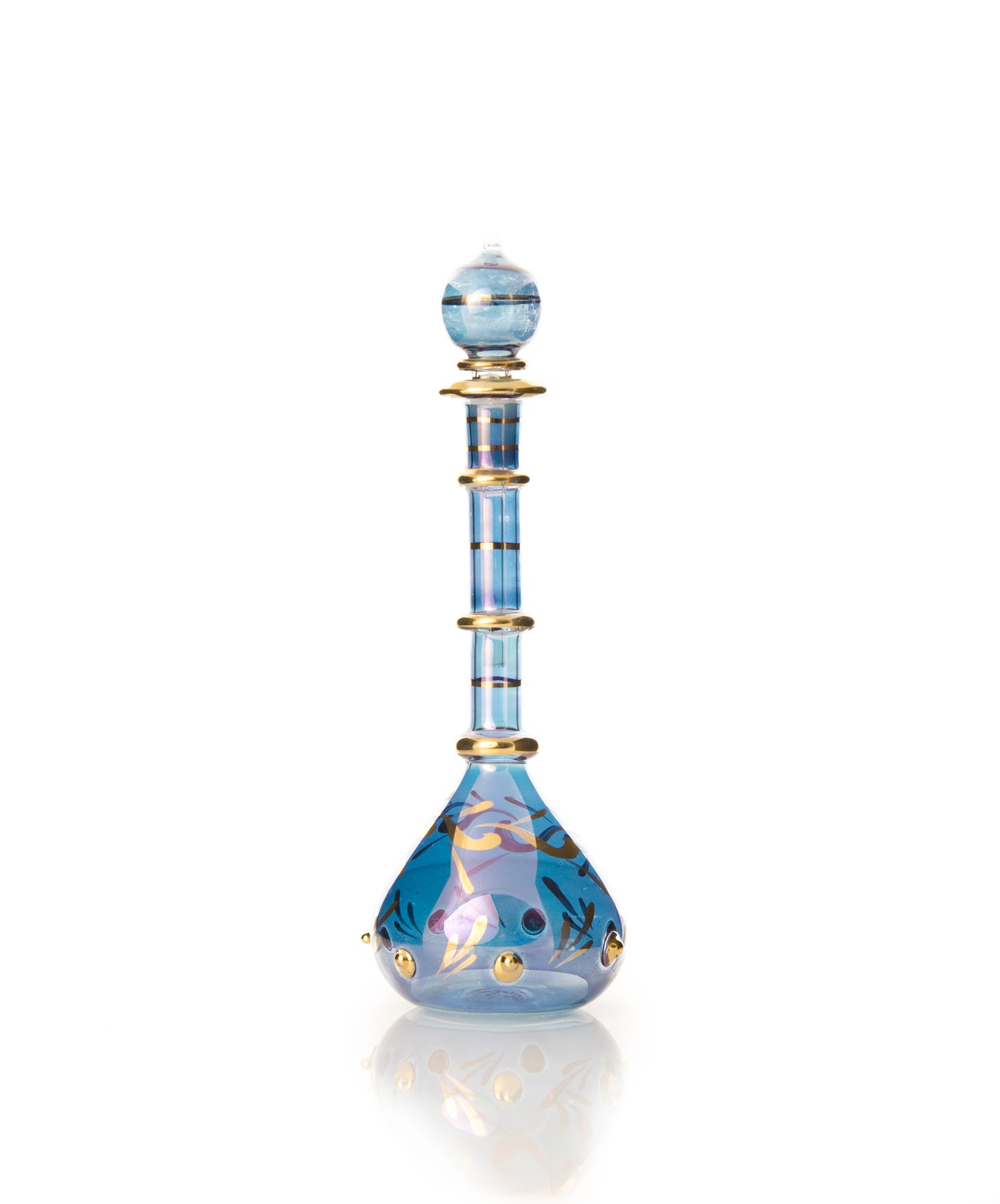 Egyptian glass perfume bottle, Model 56 — hand-blown wholesale from Cairo