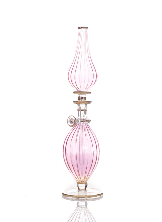 Omnia Lantern Bud — hand-blown Egyptian glass perfume bottle, Model 80, wholesale from Cairo