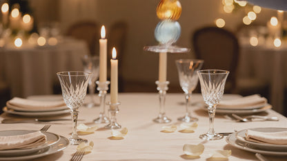 Video: Tayf hand-blown Egyptian glass candle holder, 25 cm